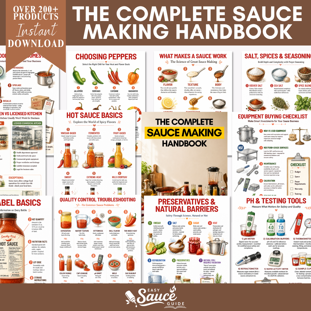 The Complete Sauce Making Handbook