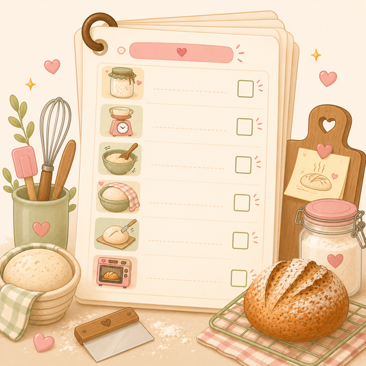 Sourdough Baking Checklist Notes