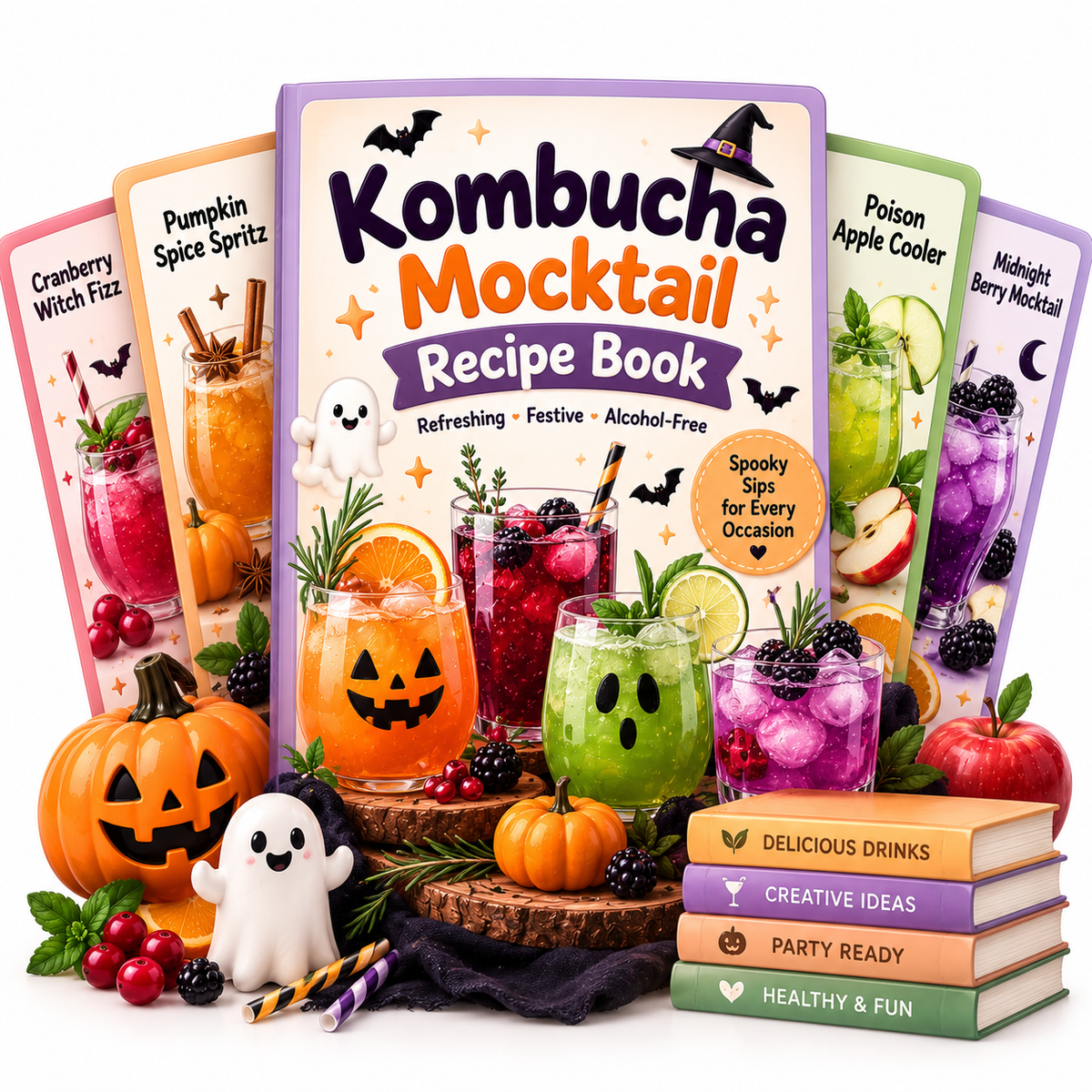 Kombucha Mocktail Recipe Book