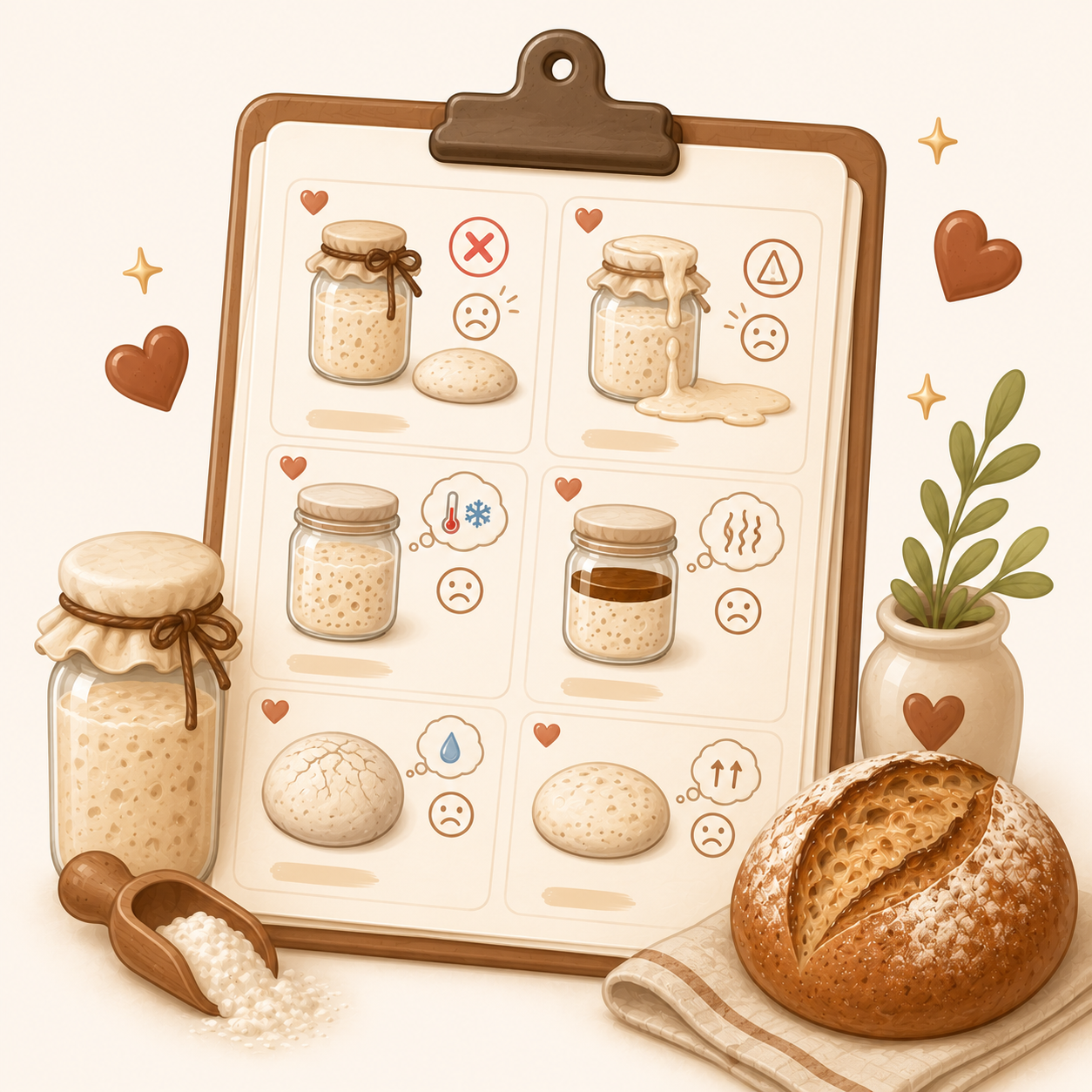 Sourdough Troubleshooting Notes