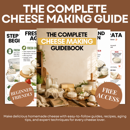 The Complete Homemade Cheese Making Guide