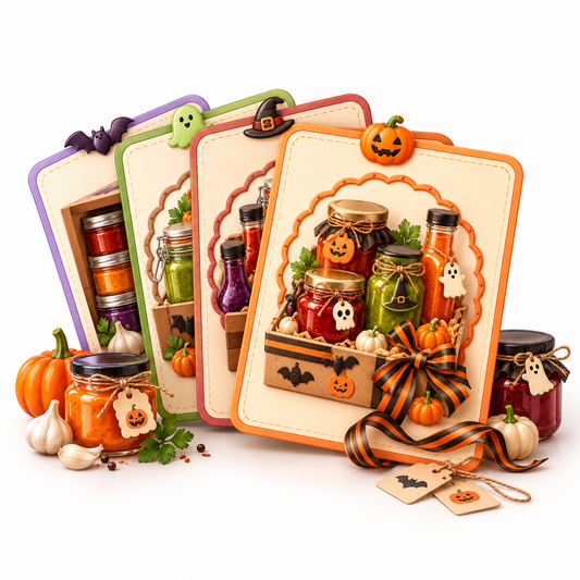Halloween Sauce Bottling, Storage & Gift Jar Handbook
