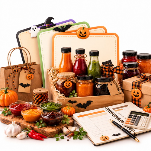 Halloween Sauce Selling & Pricing Starter Kit